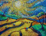 Toil Today Dream Tonight by Vincent van Gogh